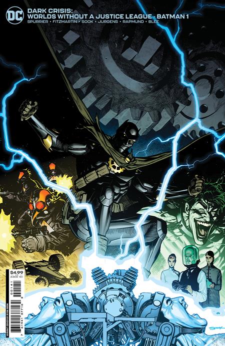 Dark Crisis: Worlds Without A Justice League - Batman #1D Ryan Sook Variant