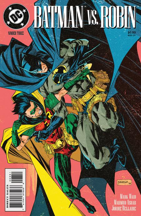 Batman Vs. Robin #3E Carlo Barberi 90s Cover Variant
