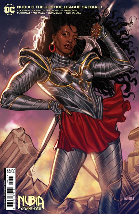 Nubia & The Justice League Special #1C Joshua Sway Swaby Nubia 50th Anniversary Variant