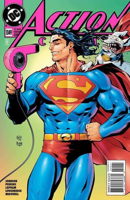 Action Comics, Vol. 3 #1049D Roger Cruz 90s Cover Month Variant