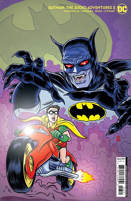Batman: The Audio Adventures #3B Michael Allred Variant