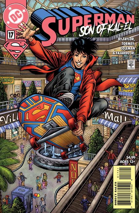 Superman: Son of Kal-El #17D Steven Butler 90s Cover Variant
