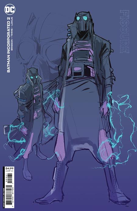 Batman Incorporated, Vol. 3 #2E Character Design Variant 