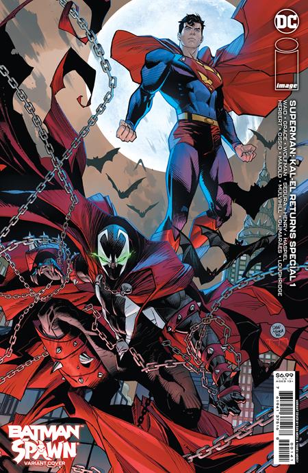 Superman: Kal-El Returns #1D Dan Mora DC Spawn Cover
