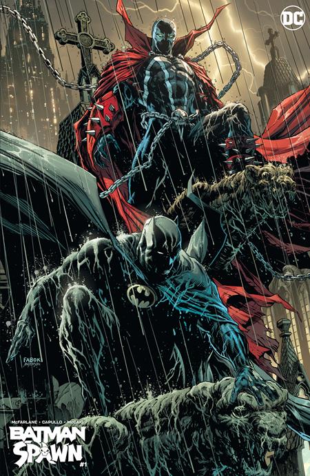 Batman / Spawn #1S Jason Fabok Cover