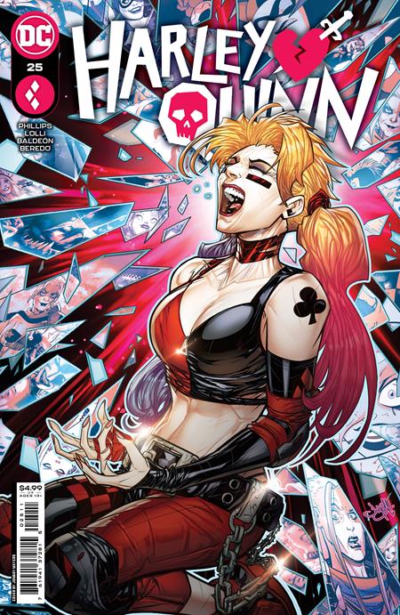 Harley Quinn, Vol. 4 #25A Regular Jonboy Meyers Cover