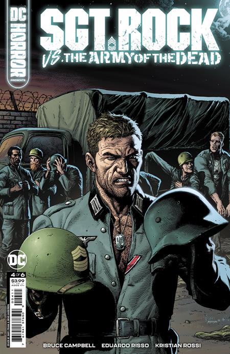DC Horror Presents Sgt. Rock Vs. The Army Of The Dead #4A Regular Gary Frank Cover