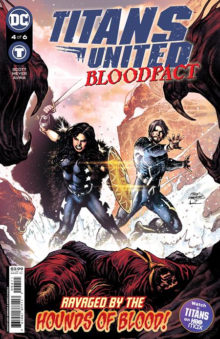 Titans United: Bloodpact #4A Regular Eddy Barrows Cover