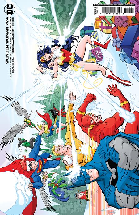Wonder Woman, Vol. 5 #794C Travis Kotzebue & Jordan Kotzebue DC Holiday Variant