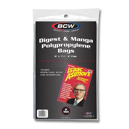 Digest & Manga Bags - BCW  BCW Aug 15, 2023