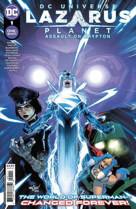 Lazarus Planet: Assault On Krypton #1A Regular David Marquez & Alejandro Sanchez Cover