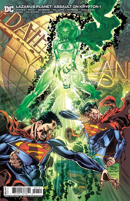Lazarus Planet: Assault On Krypton #1E Mario Fox Foccillo & Prasad Pressy Rao Variant