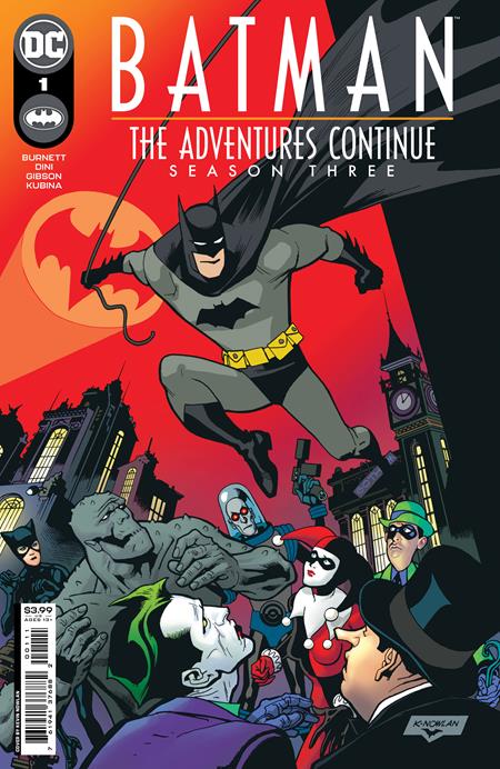 Batman: The Adventures Continue - Season Three #1A Regular Kevin Nowlan Cover