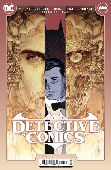 Detective Comics, Vol. 3 #1068A Regular Evan Cagle Cover