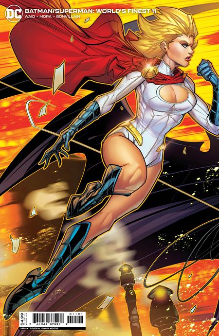 Batman / Superman: World's Finest #11B Jonboy Meyers Powergirl Connecting