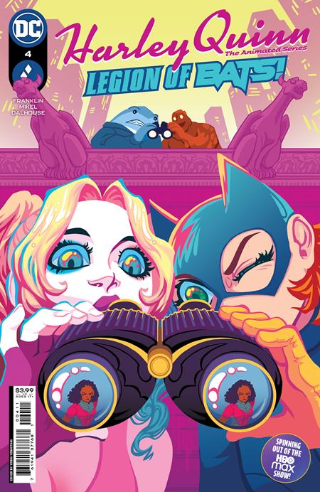 Harley Quinn: The Animated Series: Legion of Bats! #4A Regular Yoshi Yoshitani Cover