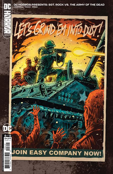 DC Horror Presents Sgt. Rock Vs. The Army Of The Dead #6B DC Comics