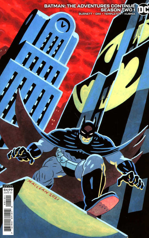 Batman The Adventures Continue Season II #1 Cover B Card Stock Variant