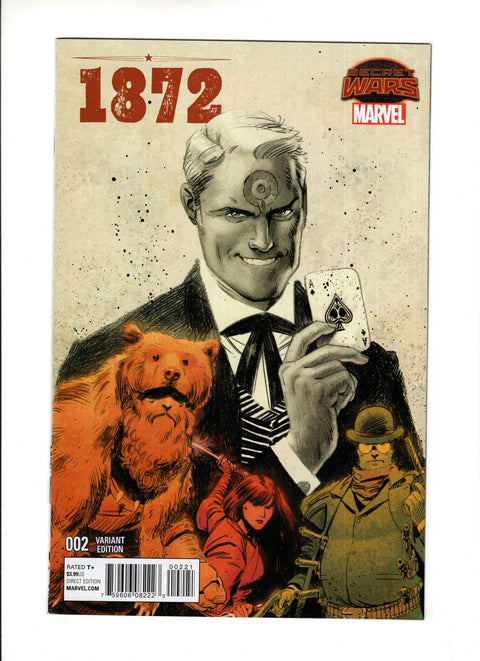 1872 #2B Garney Variant Marvel Comics 2015