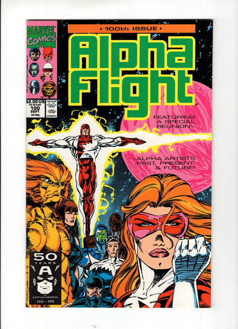 Alpha Flight, Vol. 1 #100A  Marvel Comics 1991
