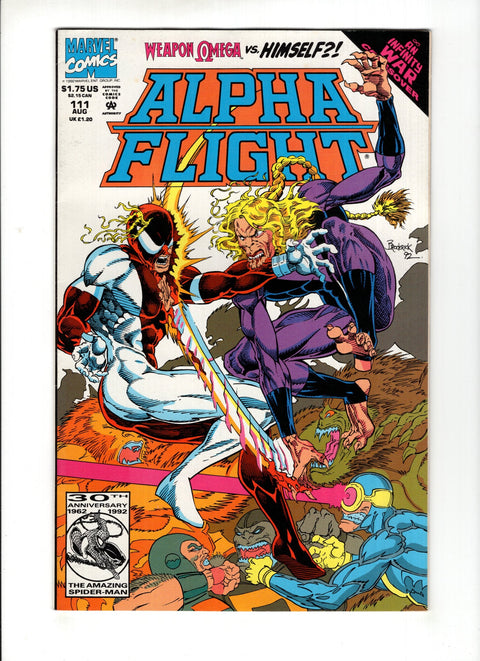 Alpha Flight, Vol. 1 #111A  Marvel Comics 1992