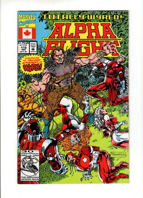 Alpha Flight, Vol. 1 #115A  Marvel Comics 1992