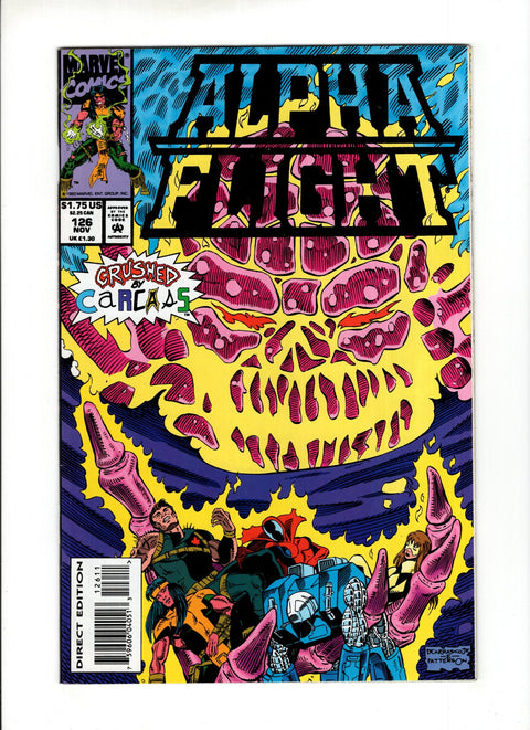 Alpha Flight, Vol. 1 #126A  Marvel Comics 1993
