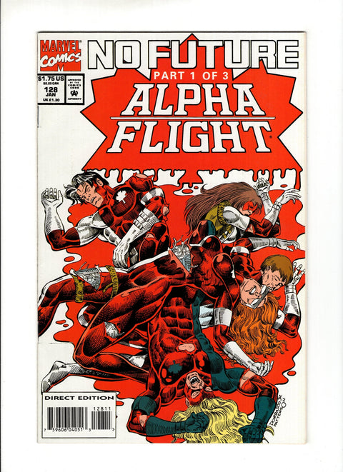 Alpha Flight, Vol. 1 #128A  Marvel Comics 1993