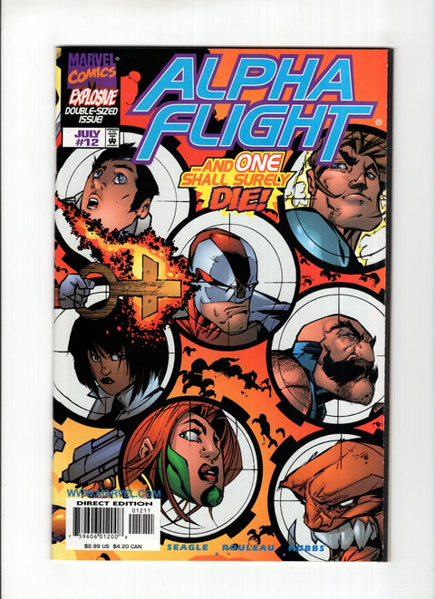 Alpha Flight, Vol. 2 #12A  Marvel Comics 1998