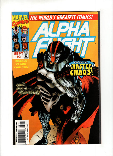 Alpha Flight, Vol. 2 #2A  Marvel Comics 1997