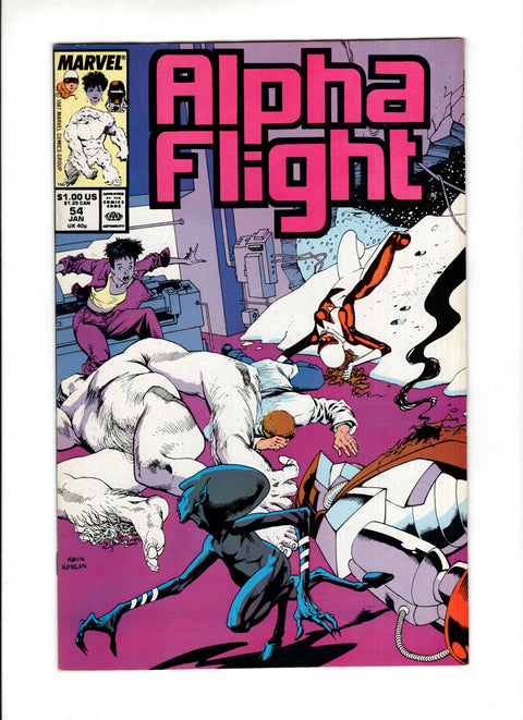 Alpha Flight, Vol. 1 #54  Marvel Comics 1987