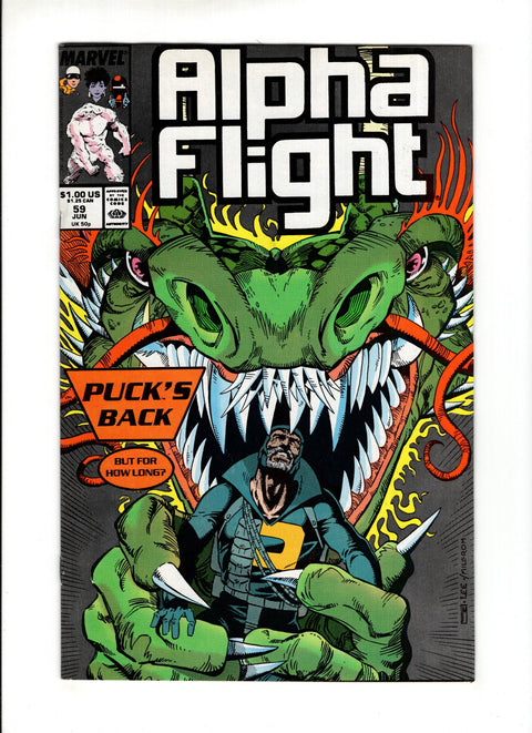 Alpha Flight, Vol. 1 #59A  Marvel Comics 1988