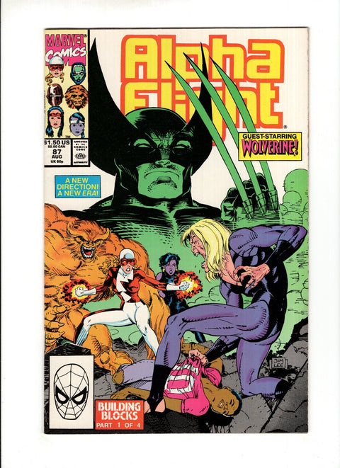Alpha Flight, Vol. 1 #87A  Marvel Comics 1990