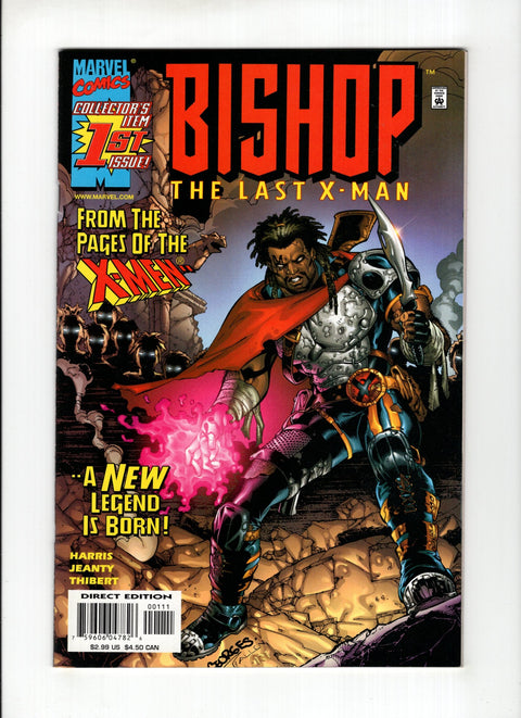 Bishop: The Last X-Man #1A  Marvel Comics 1999
