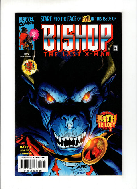 Bishop: The Last X-Man #5A  Marvel Comics 2000