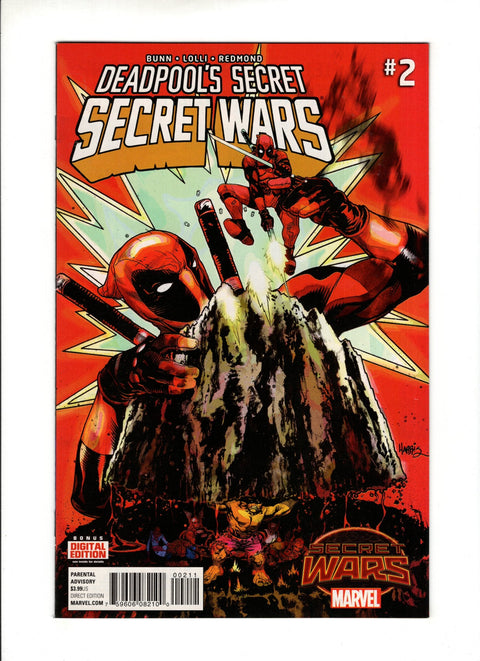 Deadpool's Secret Secret Wars #2A  Marvel Comics 2015