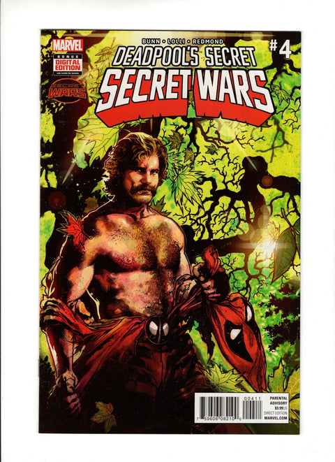 Deadpool's Secret Secret Wars #4A  Marvel Comics 2015