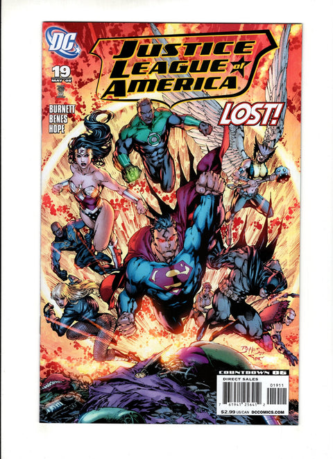 Justice League of America, Vol. 2 #19  DC Comics 2008