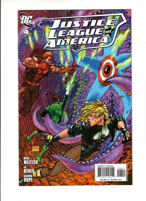 Justice League of America, Vol. 2 #4A  DC Comics 2007