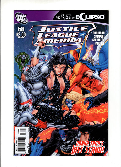 Justice League of America, Vol. 2 #58A  DC Comics 2011
