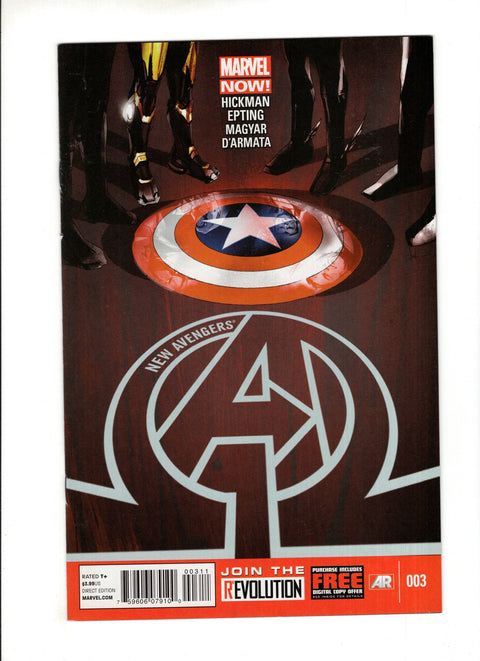 New Avengers, Vol. 3 #3A Regular Jock Cover Marvel Comics 2013