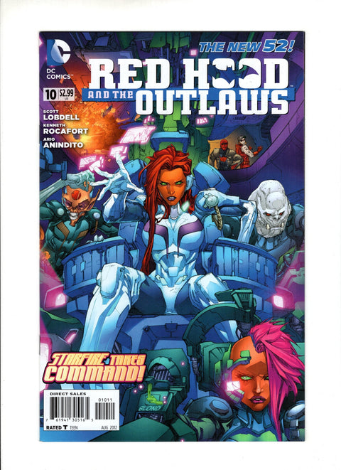Red Hood and the Outlaws, Vol. 1 #10  DC Comics 2012