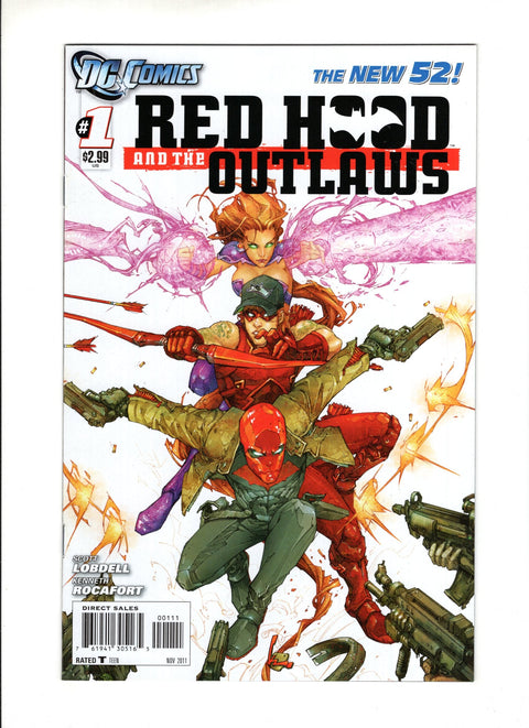 Red Hood and the Outlaws, Vol. 1 #1A First team appearance of the Outlaws DC Comics 2011