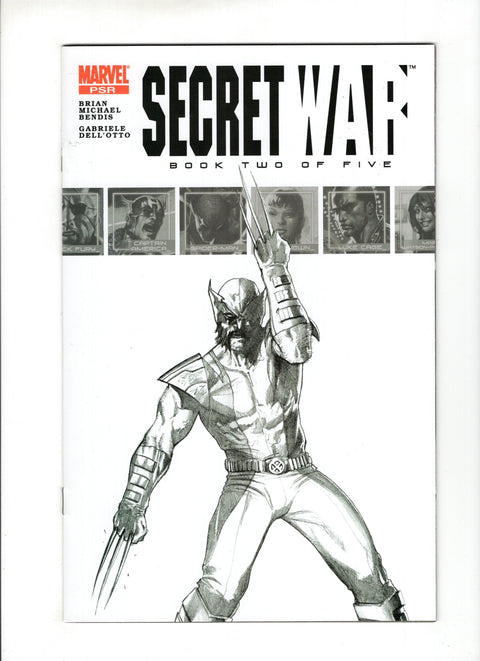Secret War #2B 2nd Printing Gabriel Dell'Otto, first appearance of Quake Marvel Comics 2005