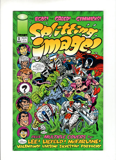 Splitting Image #1A  Image Comics 1993