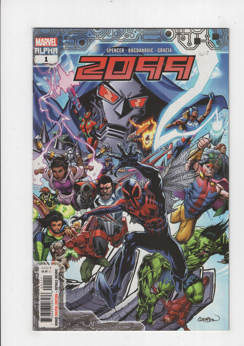 2099 Alpha, Vol. 1 1 Regular Patrick Gleason Cover