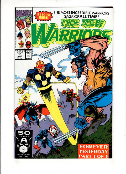 New Warriors, Vol. 1 #11A