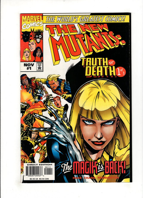 New Mutants: Truth or Death #1-3