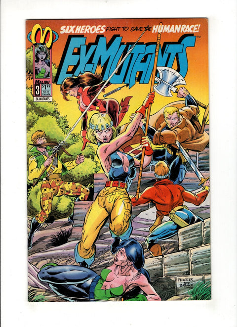 Ex-Mutants (1992-1994) #3A