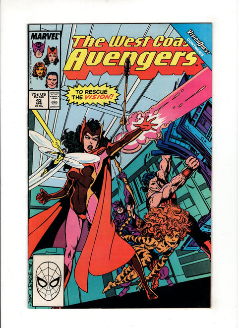The West Coast Avengers, Vol. 2 #43A